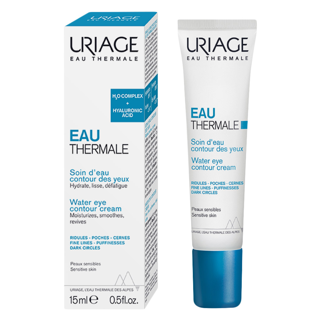 Uriage Eau Thermale Water Eye Moisturizing Contour Cream For Fine Lines & Dark Circles 15ml