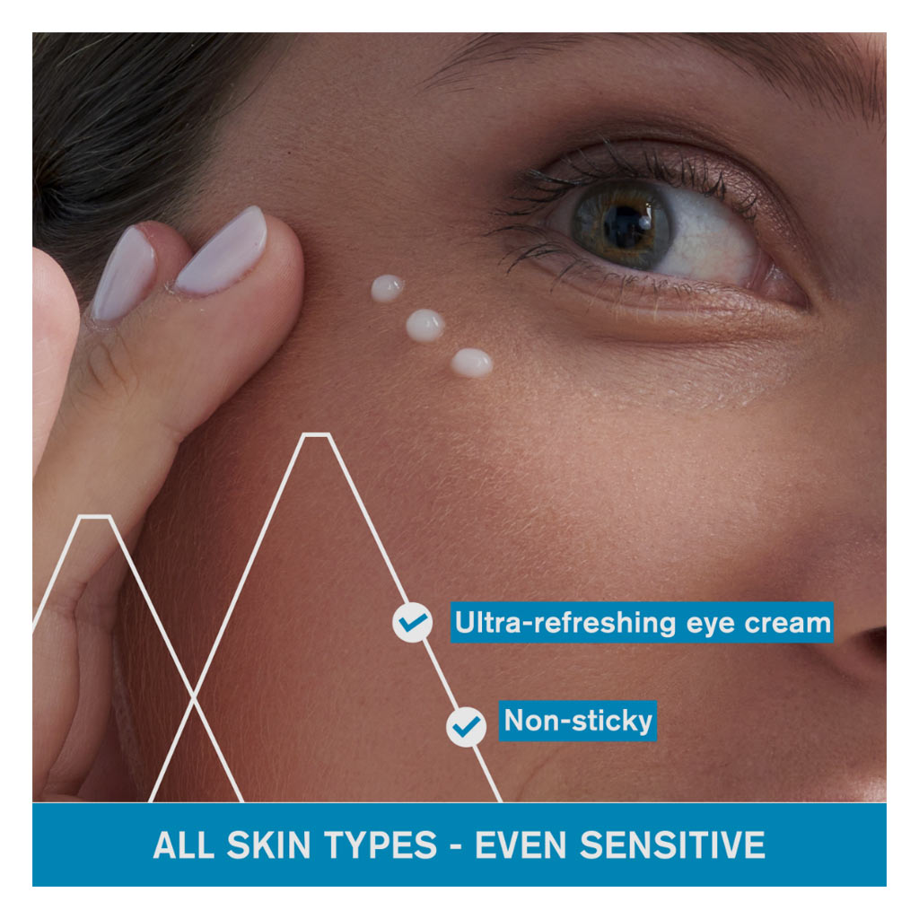 Uriage Eau Thermale Water Eye Moisturizing Contour Cream For Fine Lines & Dark Circles 15ml