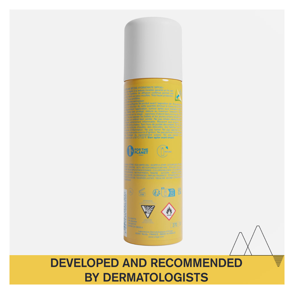 Uriage Bariesun Moisturising Dry Mist SPF50+ Sunscreen 200ml