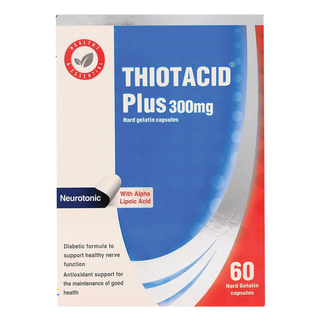 Thiotacid Plus 300 mg Capsule 60's