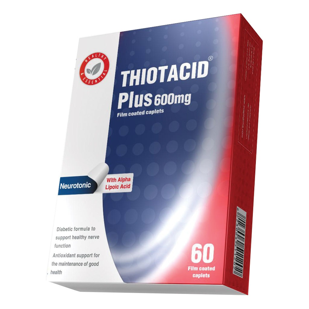 Thiotacid Plus 600 mg Tablet 60's