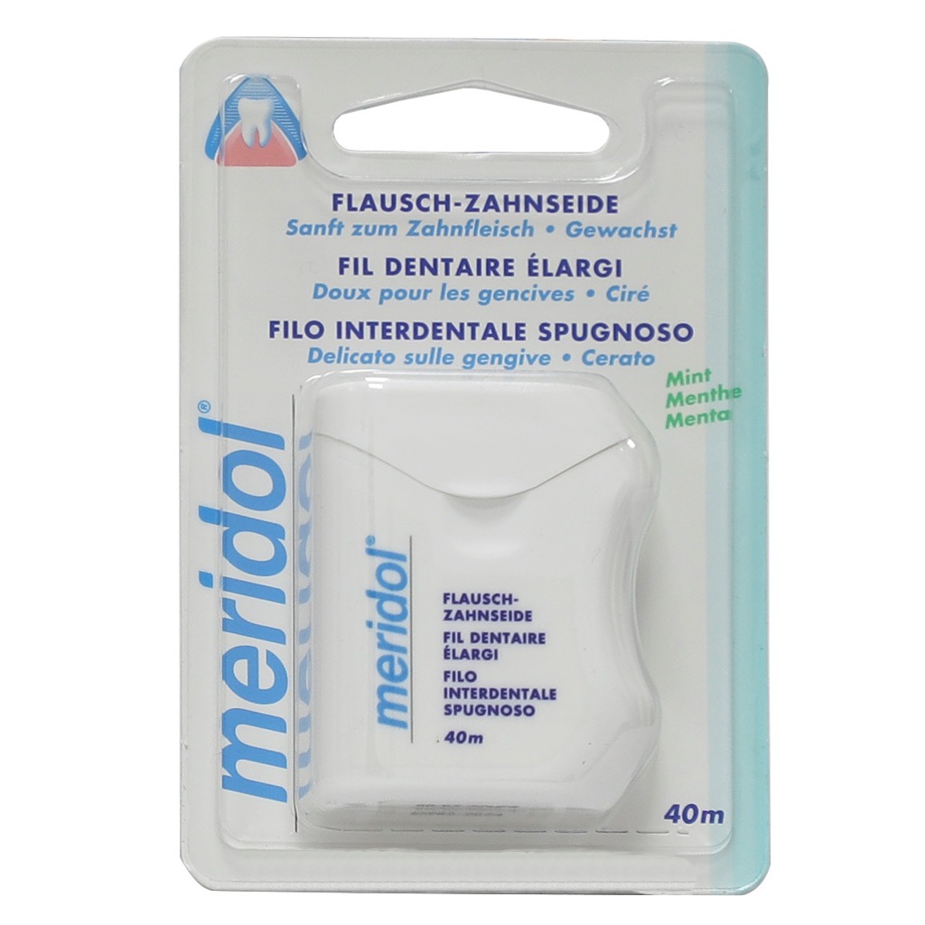 Meridol Dental Floss Waxed 40m 1's