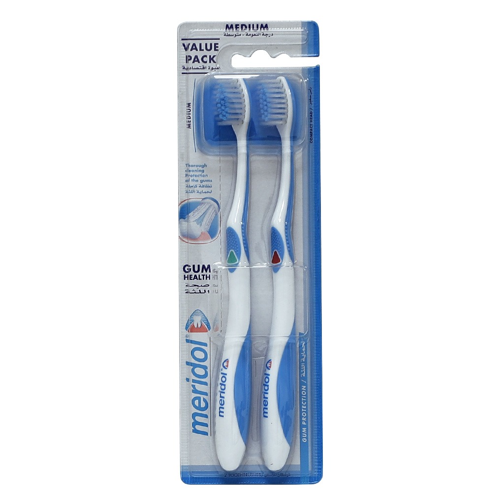 Meridol Medium Toothbrush 2's