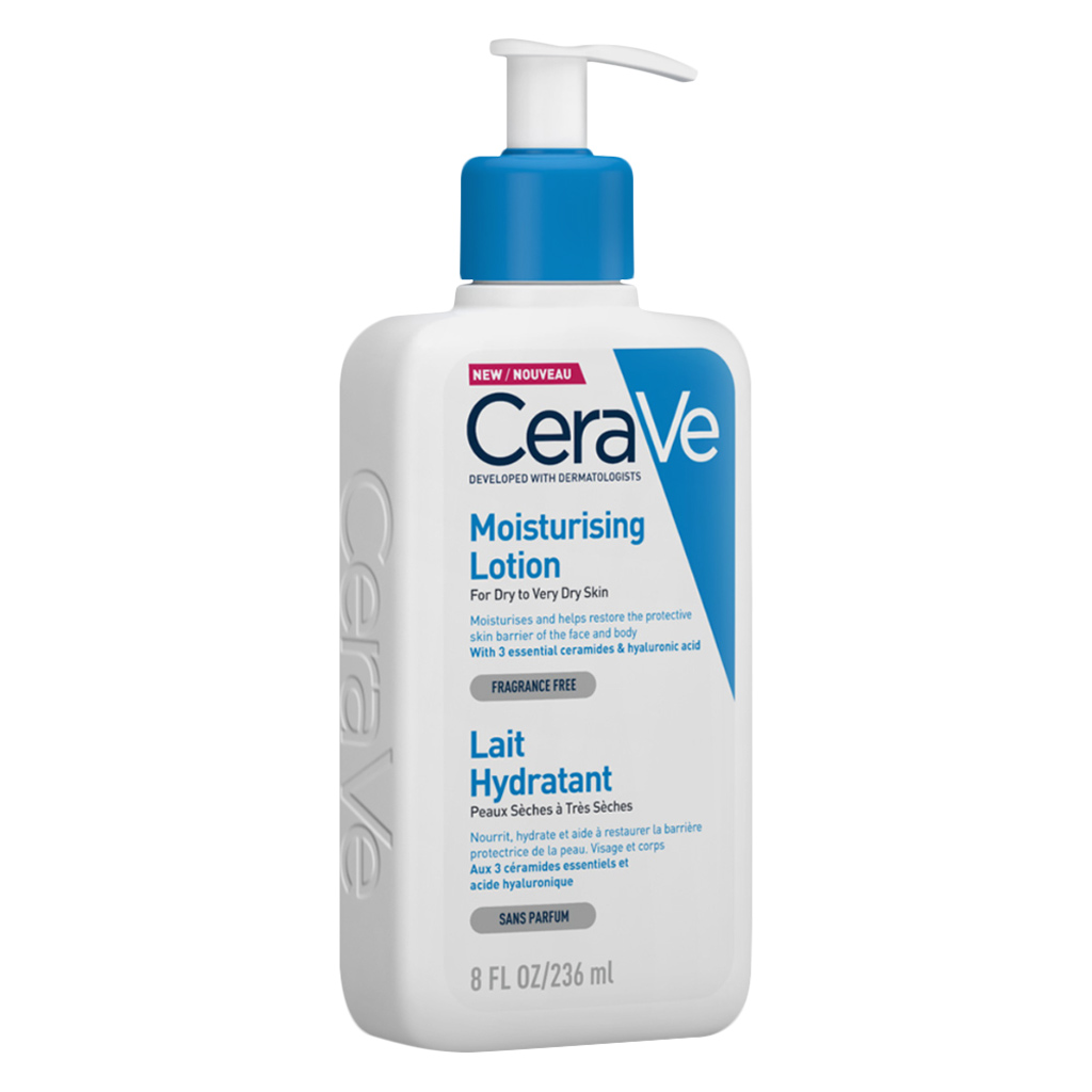CeraVe Fragrance Free Moisturising Lotion For Dry To Very Dry Skin 236ml