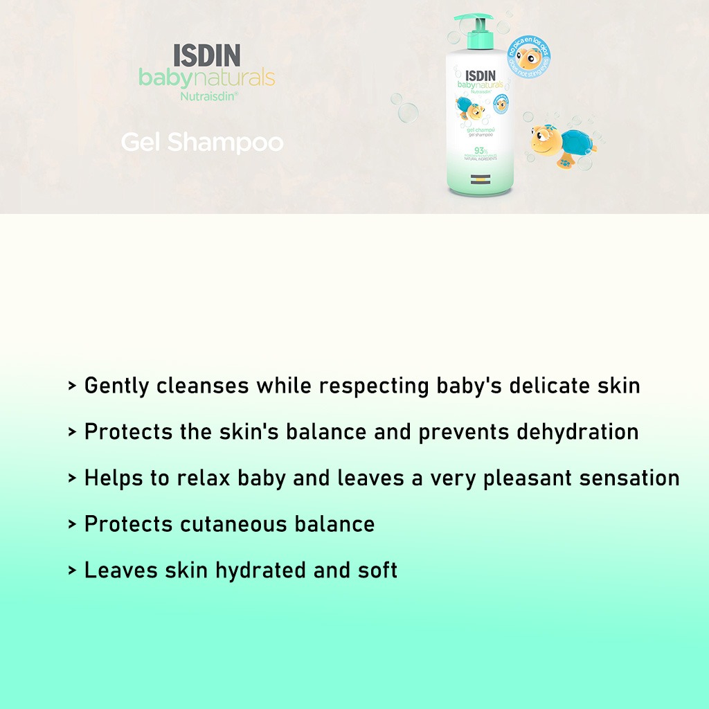 Isdin Baby Naturals Mild Gel Shampoo 200 mL