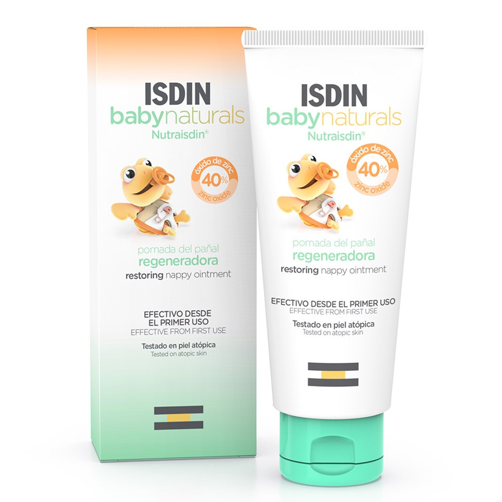 Isdin Baby Naturals Zinc Oxide 40% Restoring Nappy Ointment 50 mL