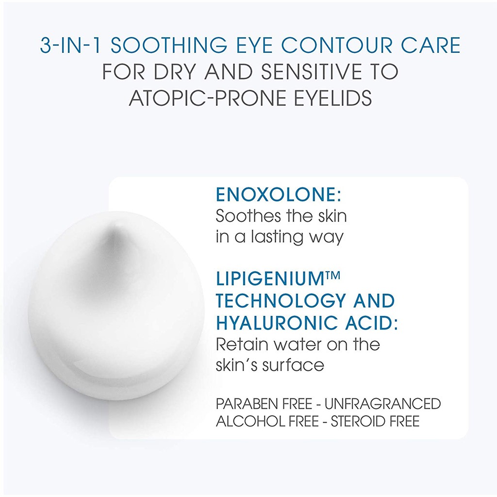 Bioderma Atoderm Intensive Eye 3 In 1 Anti-Irritation Care 100 mL