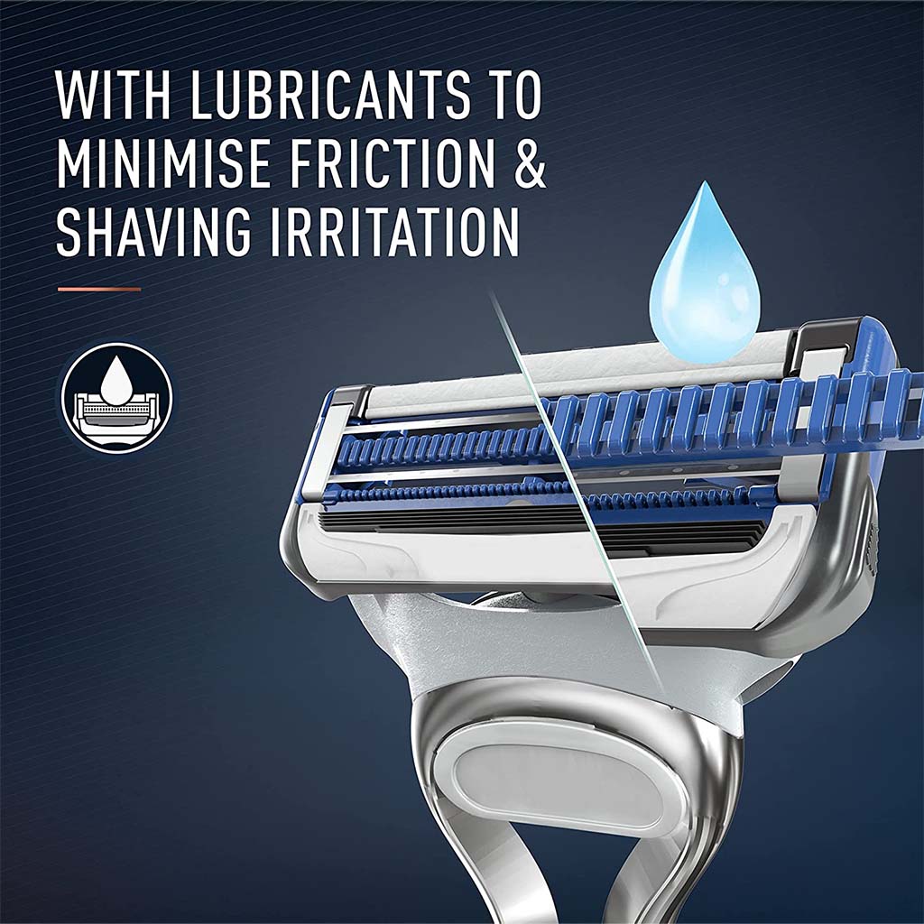 King C. Gillette Men’s Neck Shaving Razor Blade Refills, Pack of 3's 