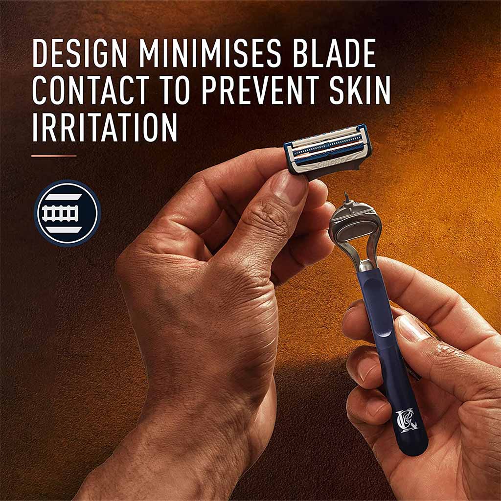 King C. Gillette Men’s Neck Shaving Razor Blade Refills, Pack of 3's 