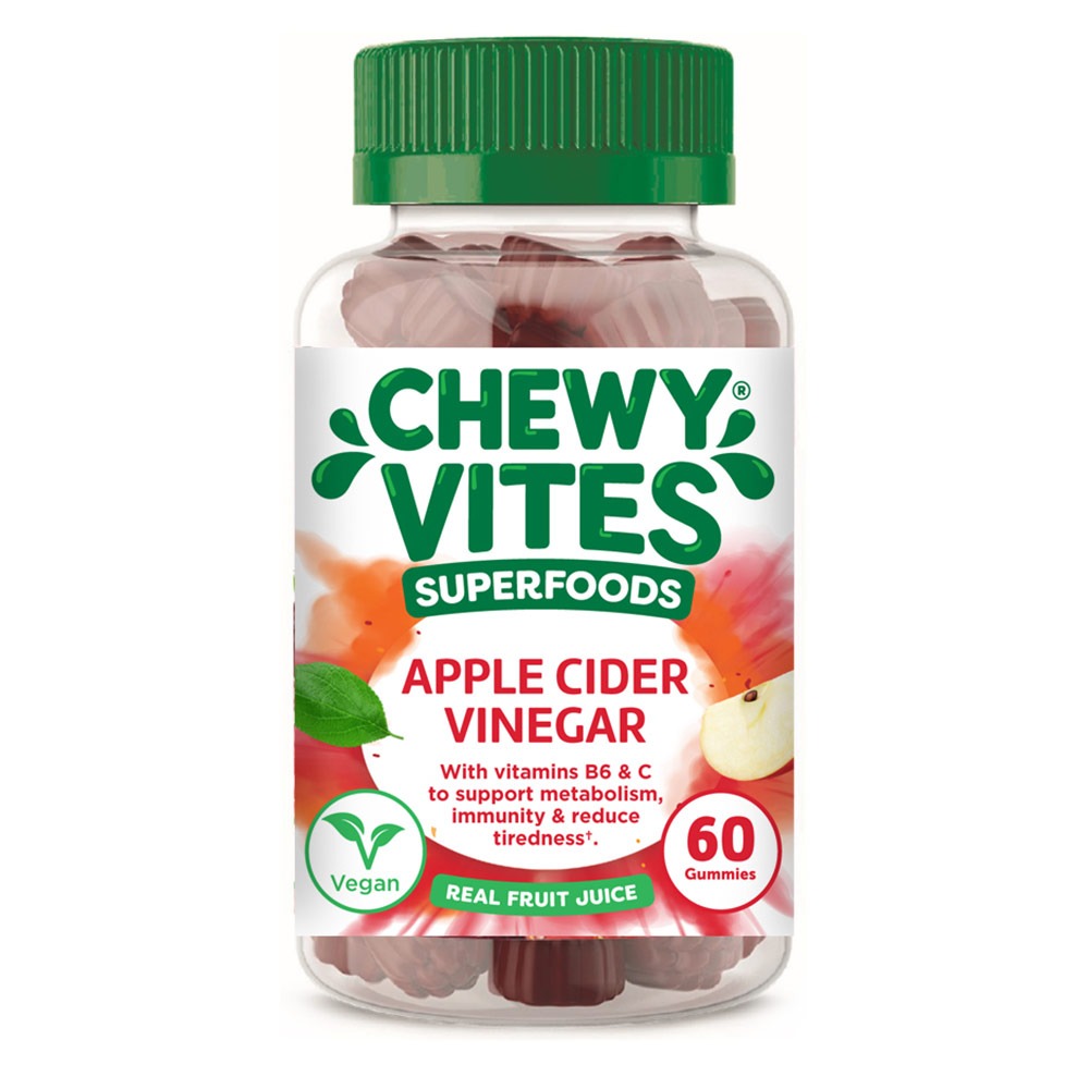 Chewy Vites Superfoods Apple Cider Vinegar Gummies 60's