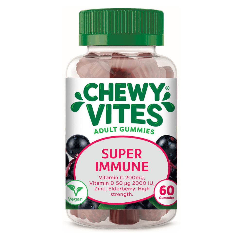 Chewy Vites Adults Super Immune Gummies 60's