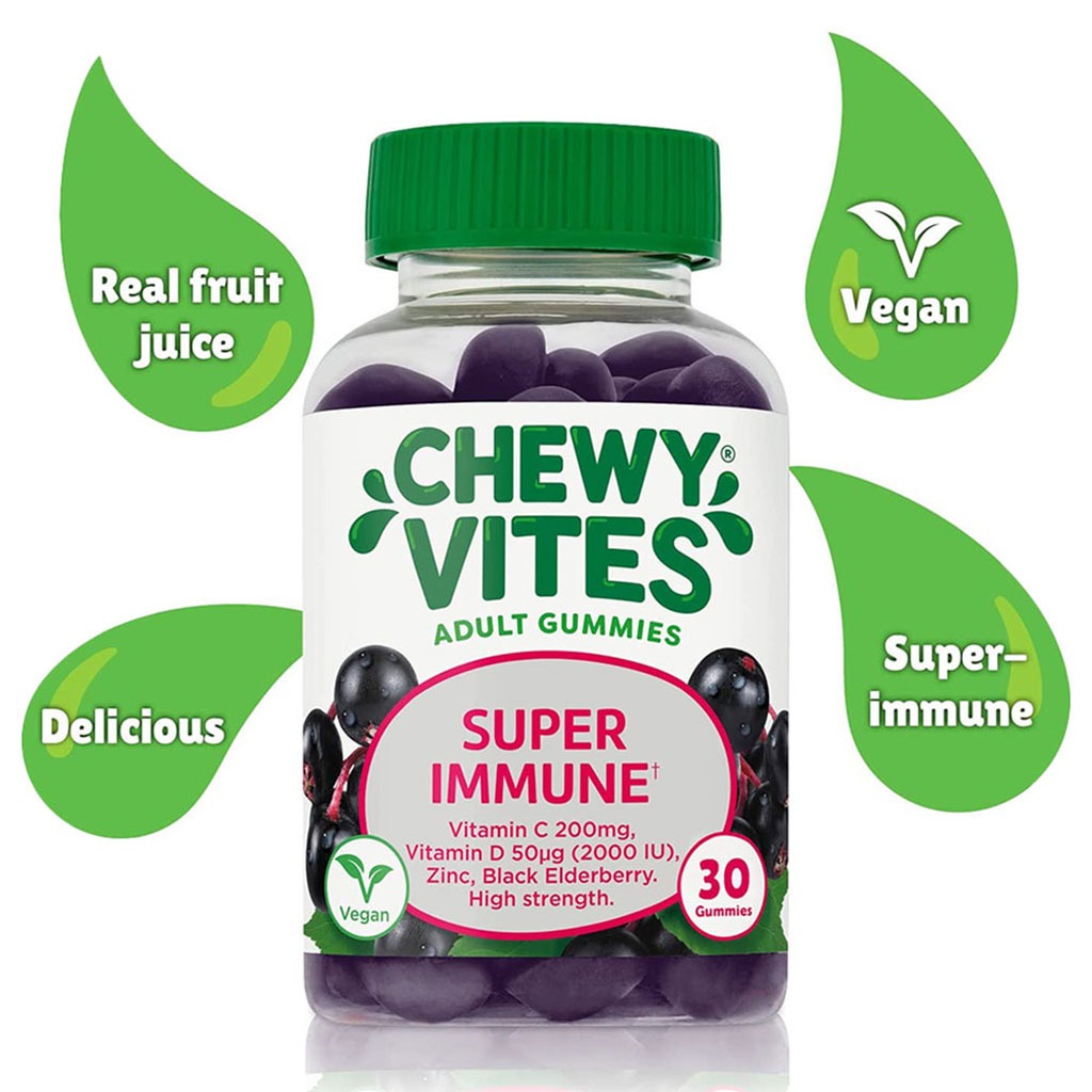 Chewy Vites Adults Super Immune Gummies 60's