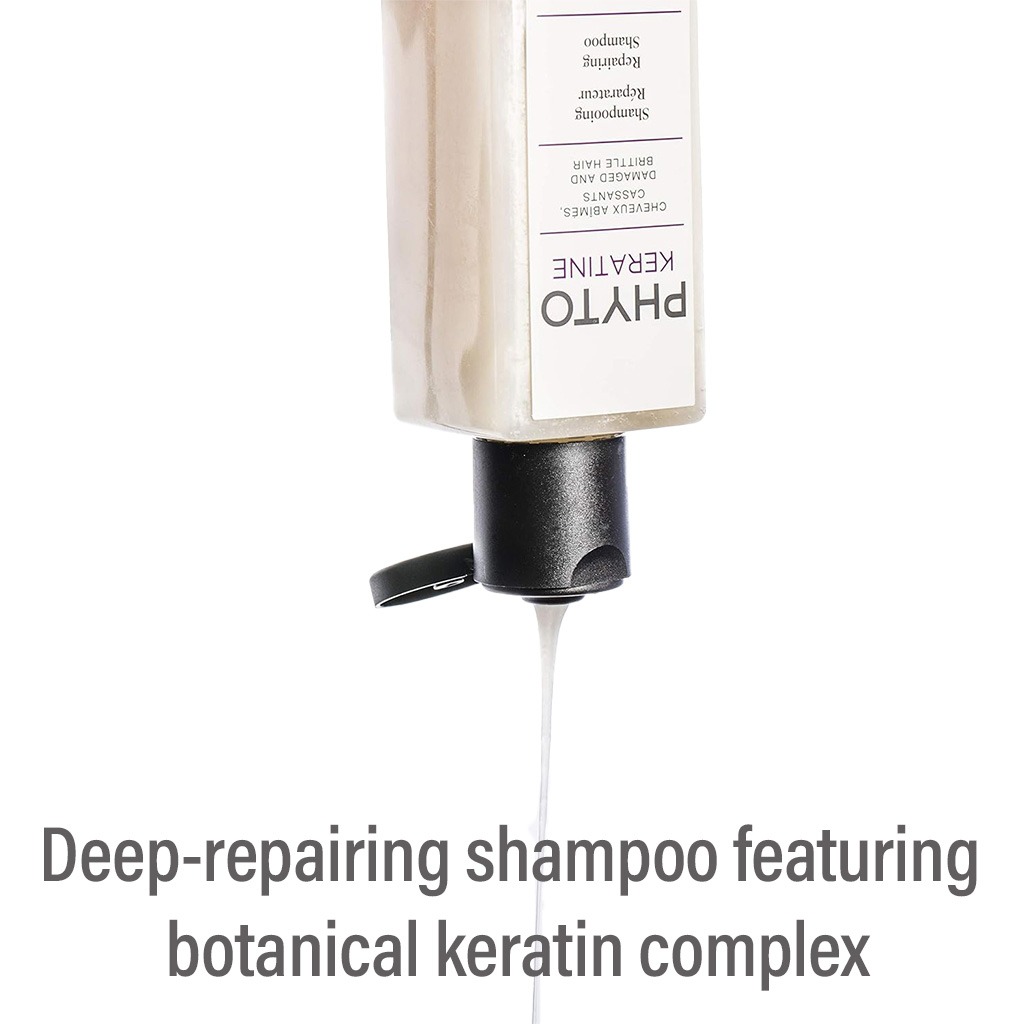Phyto Phytokeratine Repairing Shampoo For Damaged & Brittle Hair 250ml