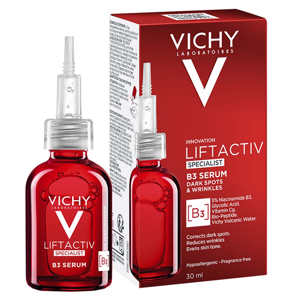Vichy Liftactiv Specialist B3 Anti-Hyperpigmentation Serum With Niacinamide For Dark Spots, Even Skin Tone & Wrinkles 30ml