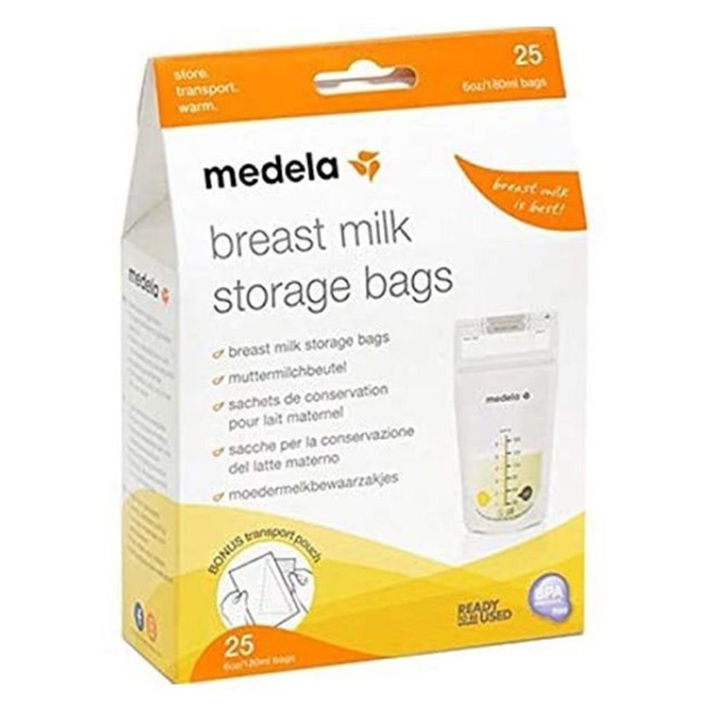Medela Breast Milk Storage Bags 180ml, Pack of 25’s