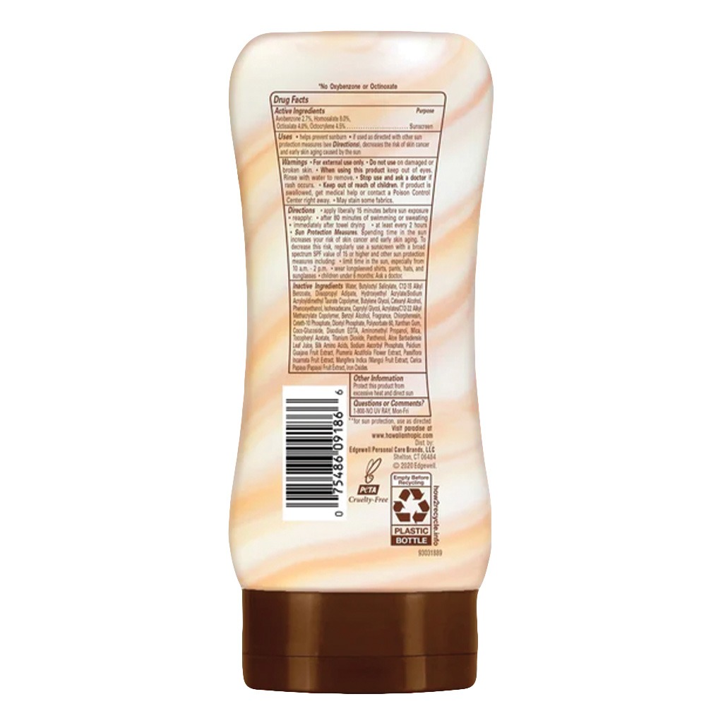 Hawaiian Tropic Silk Hydration Weightless Sunscreen Lotion SPF 50, 177 mL