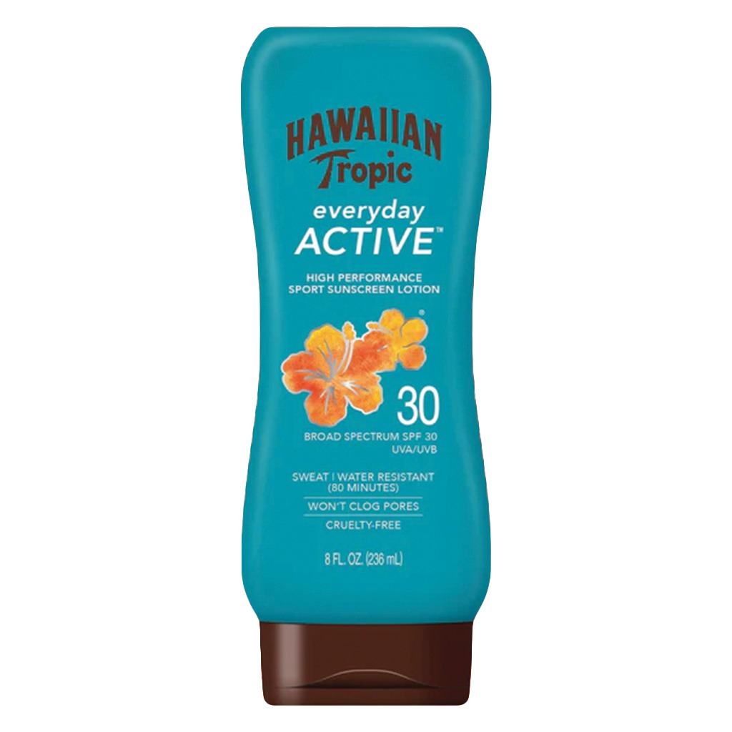 Hawaiian Tropic Everyday Active Sport Sunscreen Lotion SPF 30, 236 mL