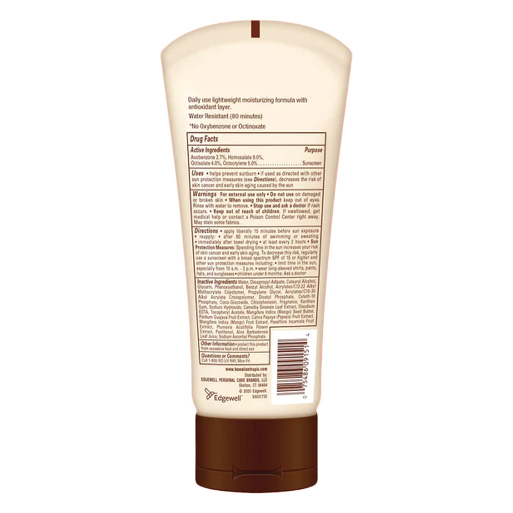 Hawaiian Tropic AntiOxidant+ Sunscreen Lotion SPF 50, 177 mL