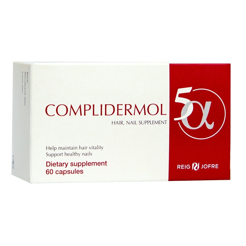 Complidermol 5 Alpha Capsules 60's