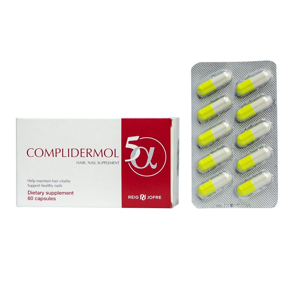 Complidermol 5 Alpha Capsules 60's