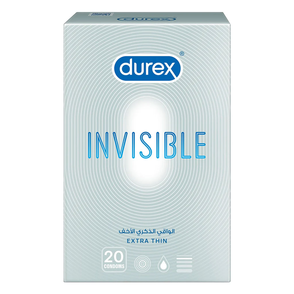 Durex Invisible Condoms 20's
