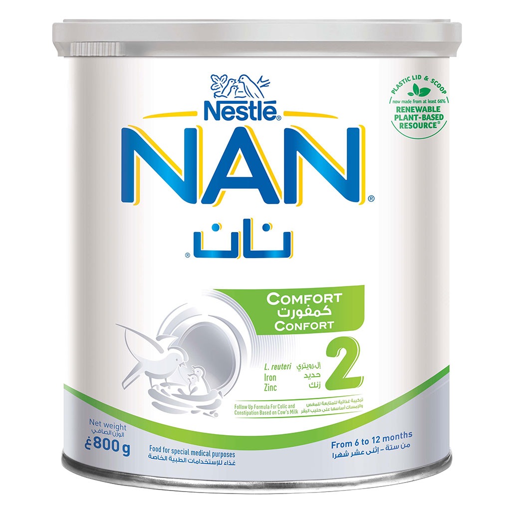 Nestle NAN Comfort 2 Milk Powder 800 g