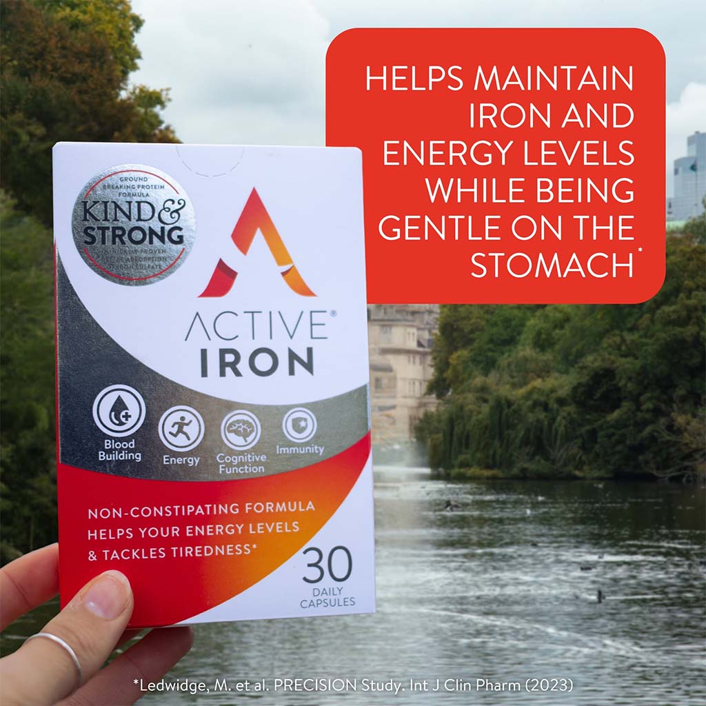 Active Iron 25 mg Hard Gelatin Capsules 30's