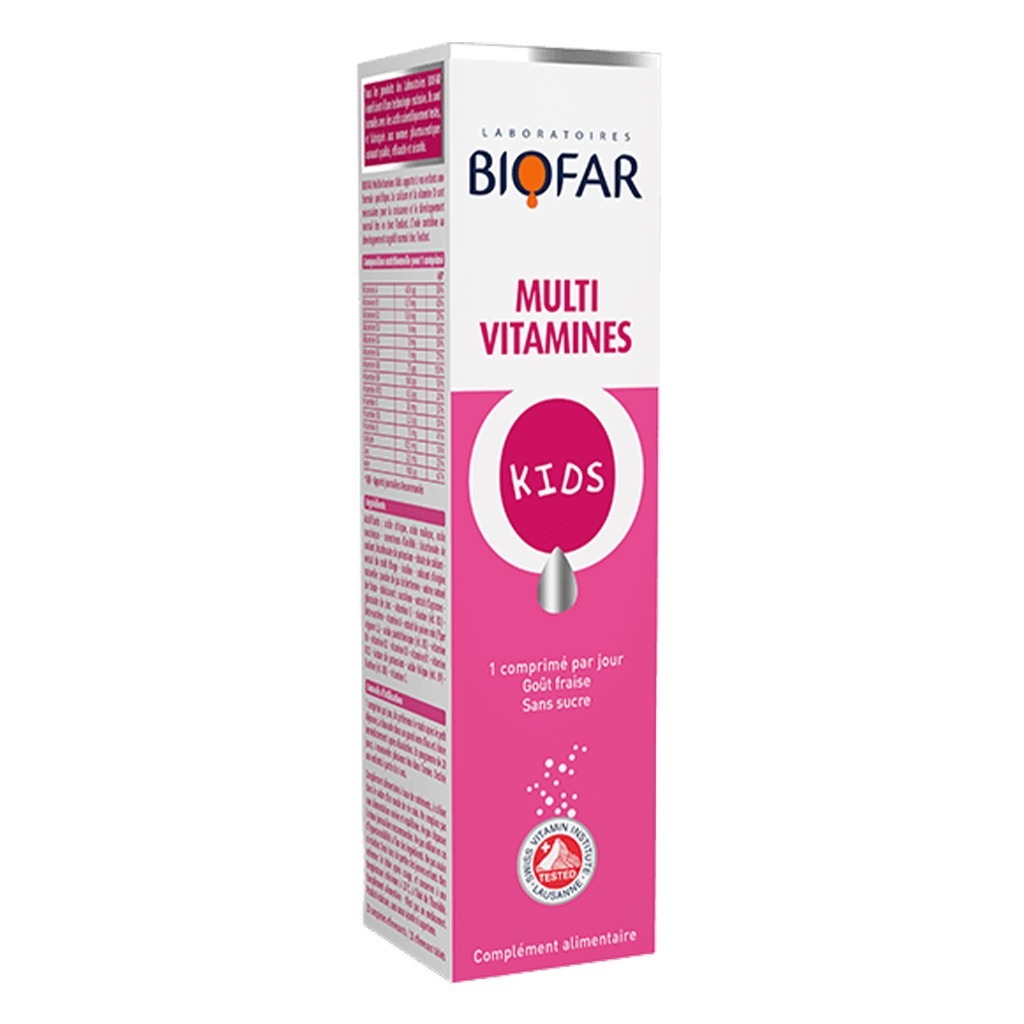 Biofar Kids Multivitamin Effervescent Tablets 20's