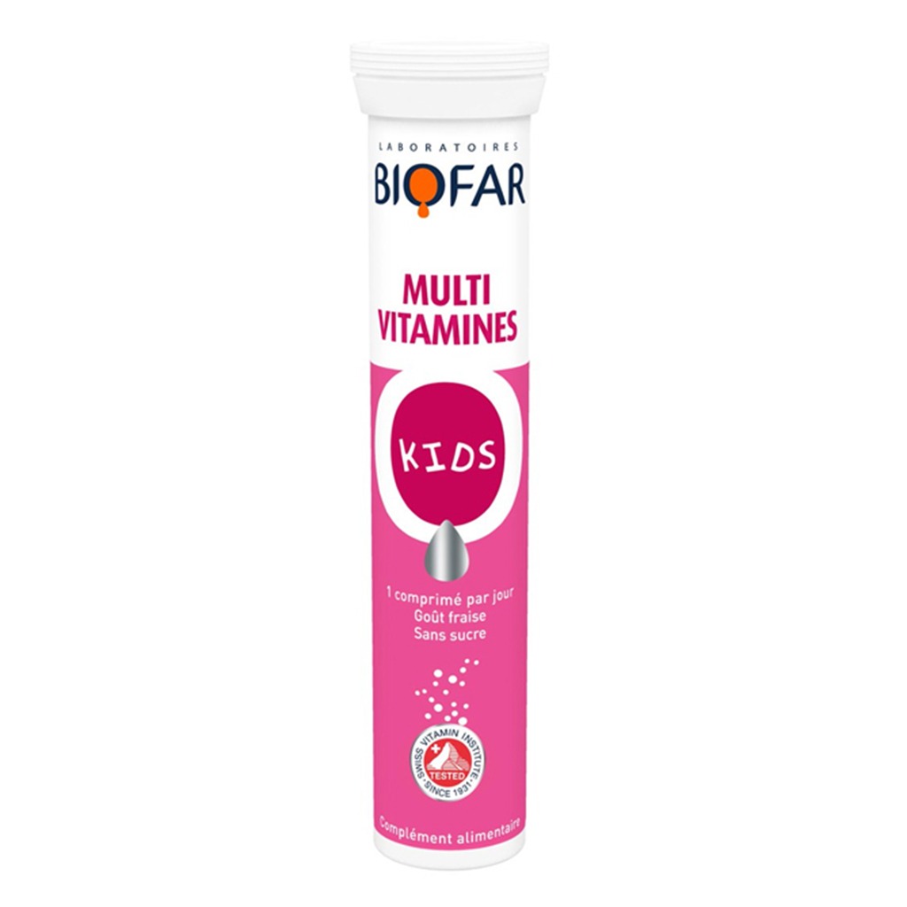 Biofar Kids Multivitamin Effervescent Tablets 20's