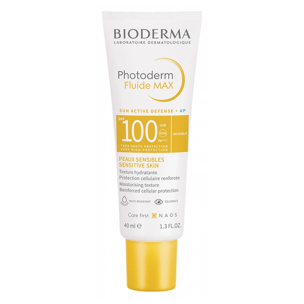Bioderma Photoderm Fluide MAX SPF100 Sunscreen Cream - Invisible, 40ml