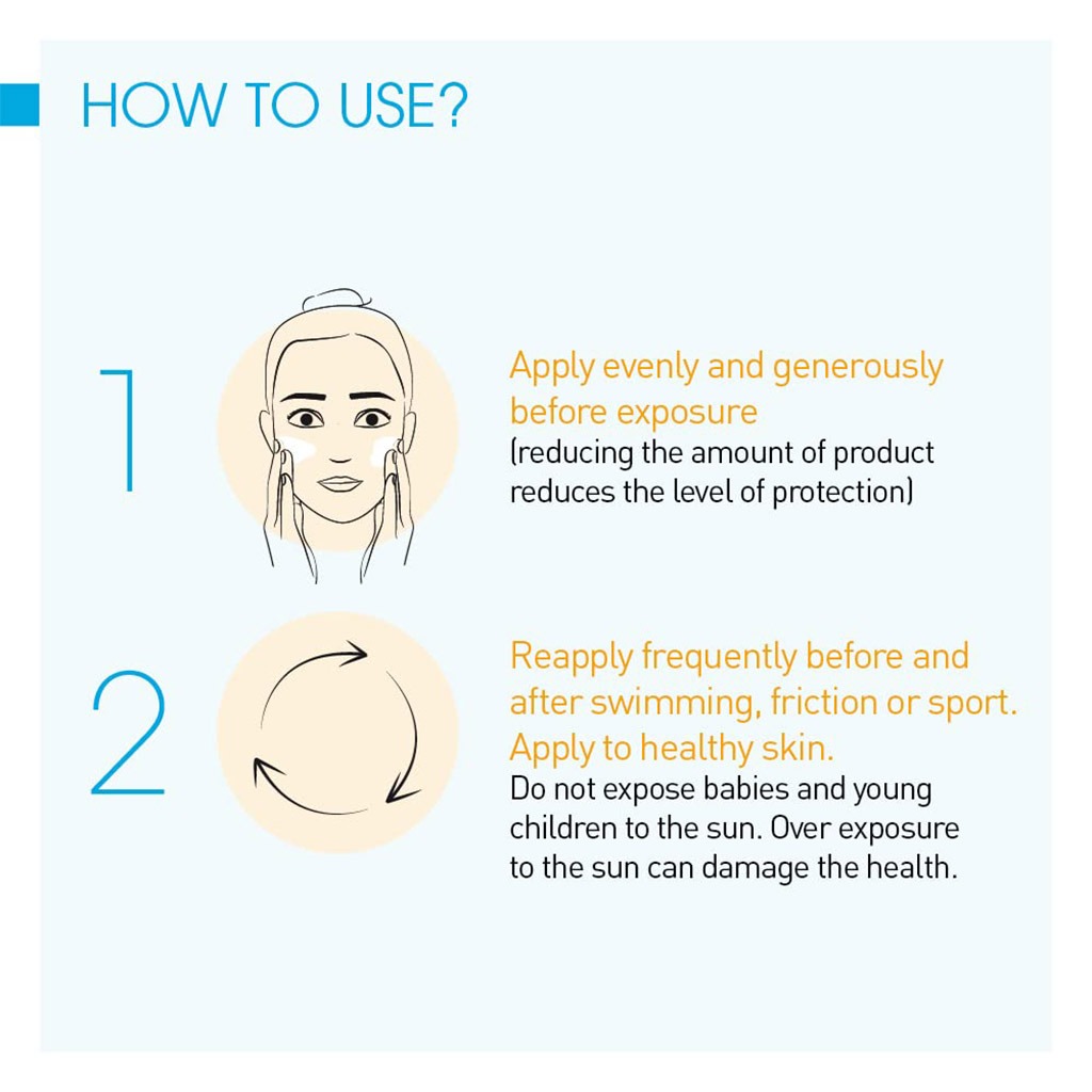 Bioderma Photoderm Fluide MAX SPF100 Sunscreen Cream - Invisible, 40ml