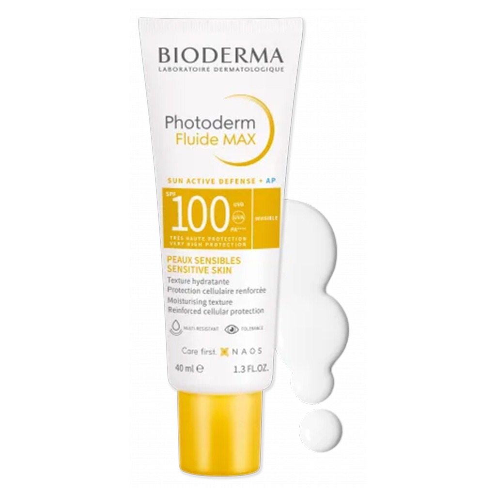 Bioderma Photoderm Fluide MAX SPF100 Sunscreen Cream - Invisible, 40ml
