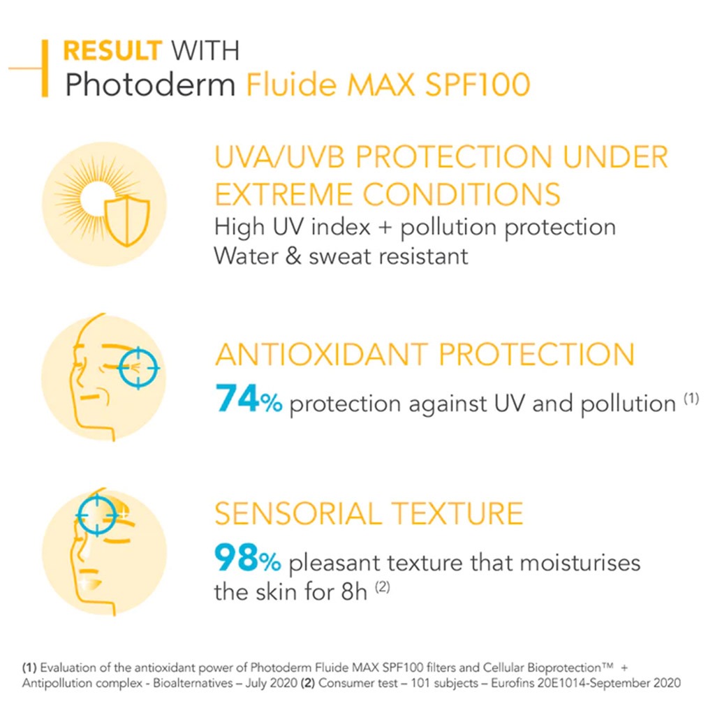 Bioderma Photoderm Fluide SPF100 Light Cream 40 mL