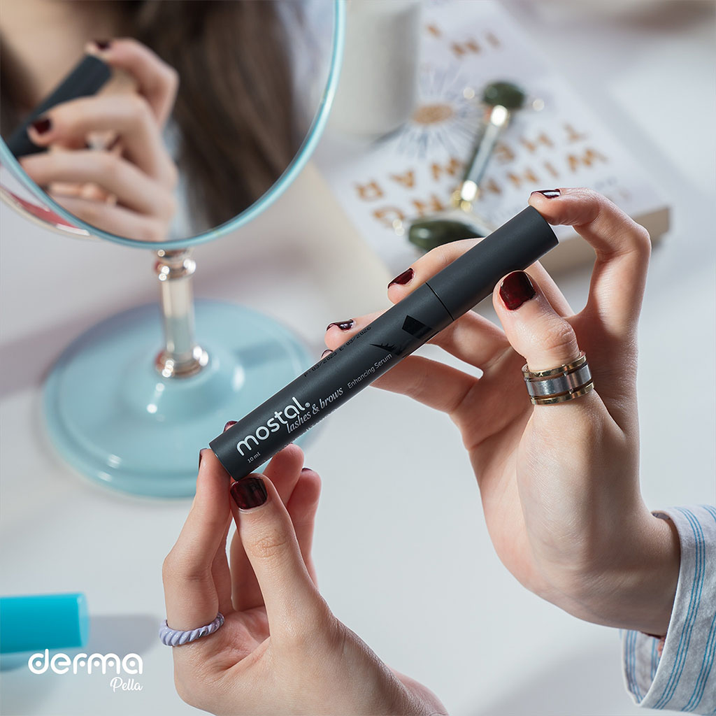 Derma Pella Mostal® Lashes & Brows Serum 10 mL 