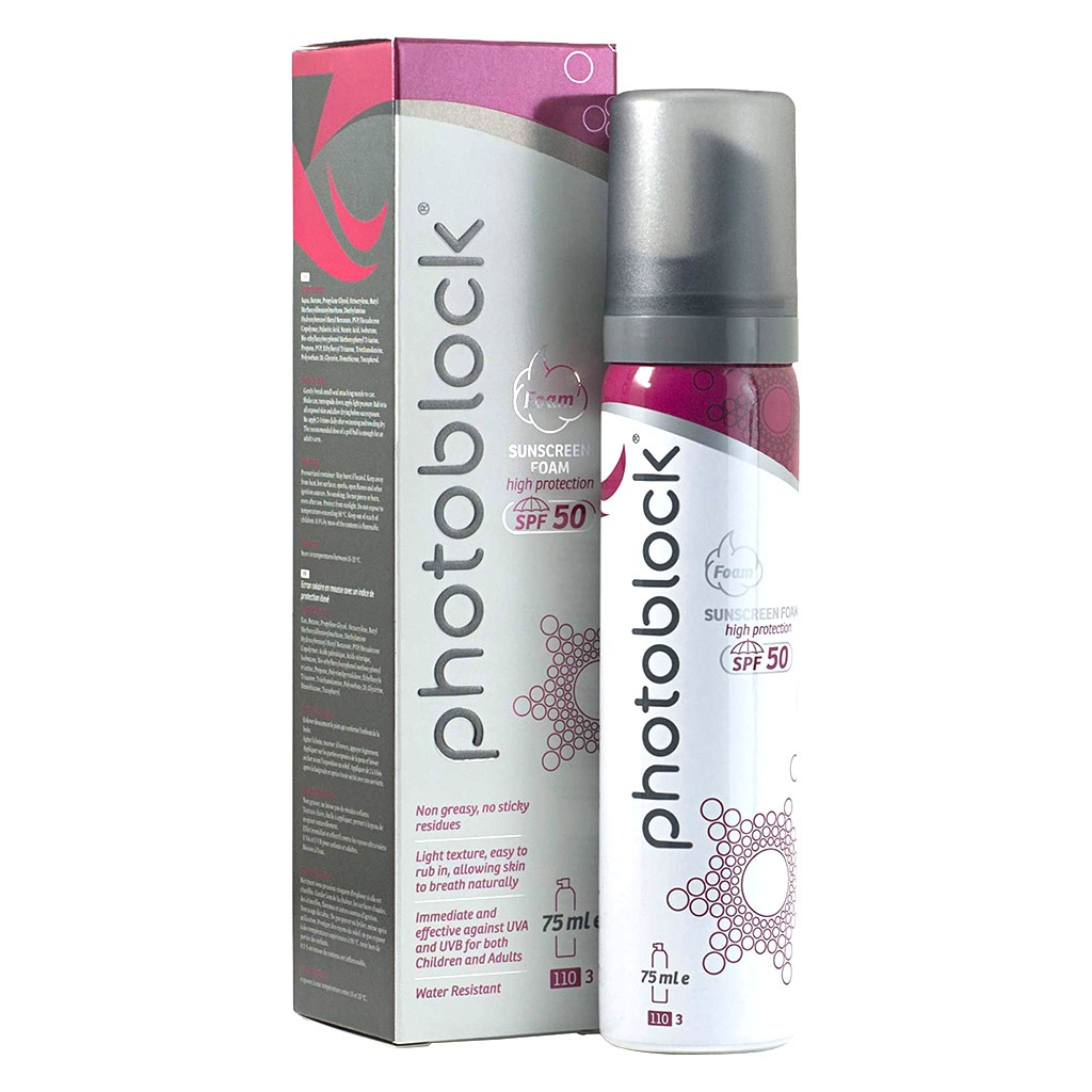 Derma Pella Photoblock SPF50 Foam Sunscreen 75 mL