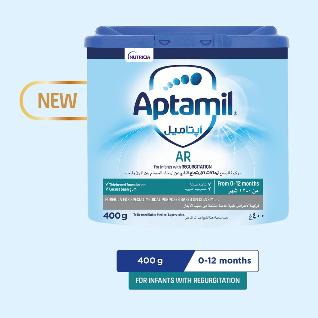 Aptamil AR Anti Regurgitation Infant Milk Formula For 0 To 12 Months 400g