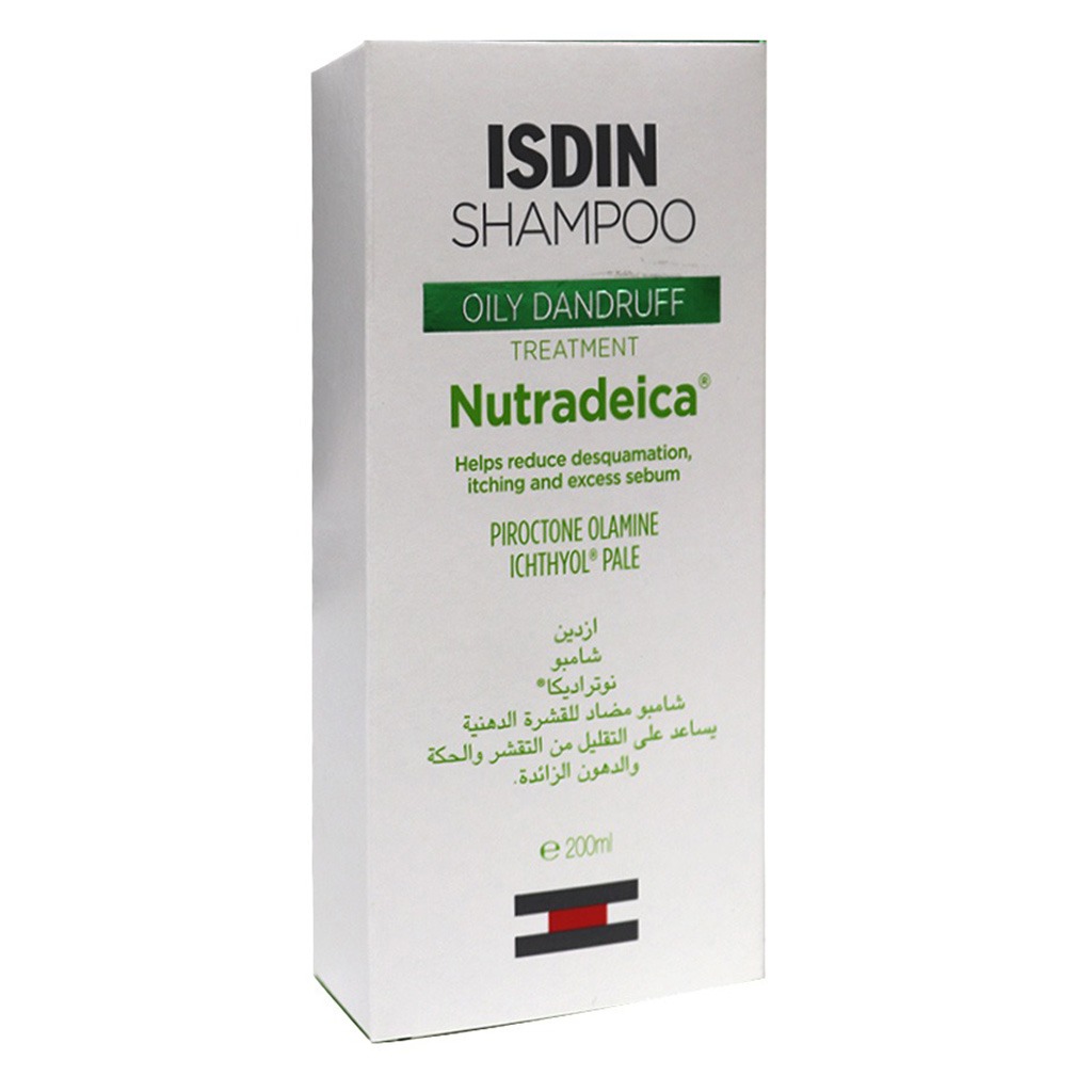 Isdin Nutradeica Oily Anti-Dandruff Treatment Shampoo 200 mL