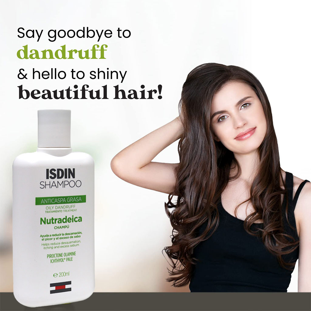 Isdin Nutradeica Oily Anti-Dandruff Treatment Shampoo 200 mL