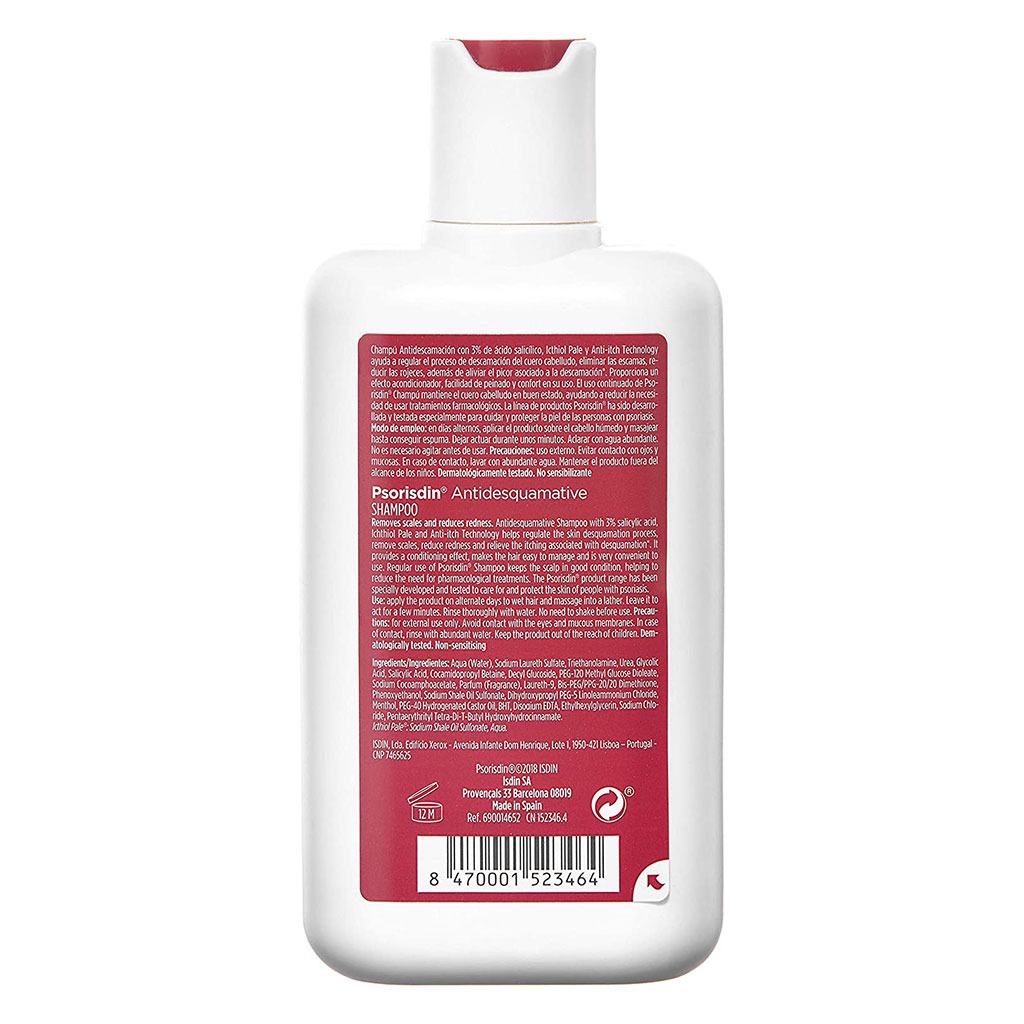 Isdin Psorisdin Antidesquamative Treatment Shampoo 200 mL