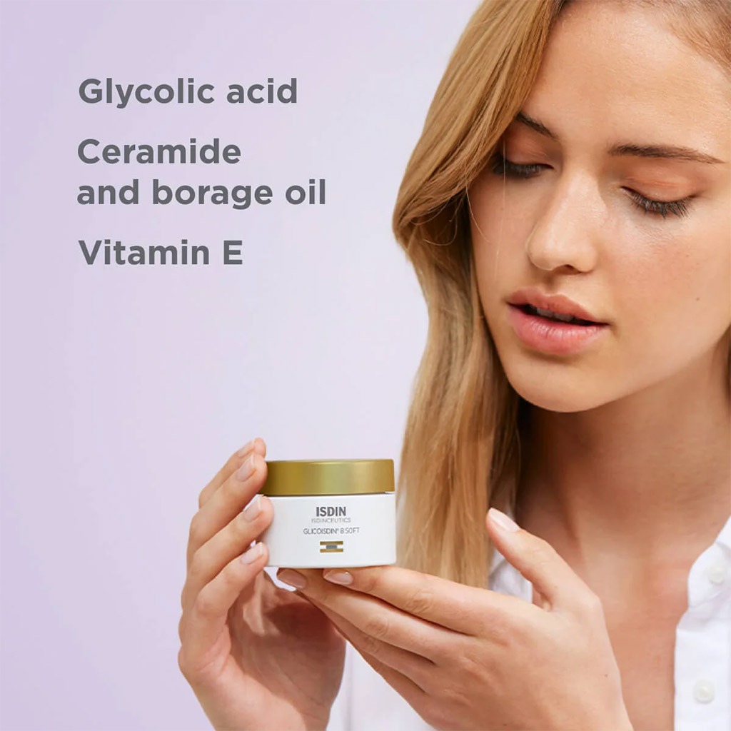 Isdin Isdinceutics Renew Glicoisdin 8 Soft Cream 50 g