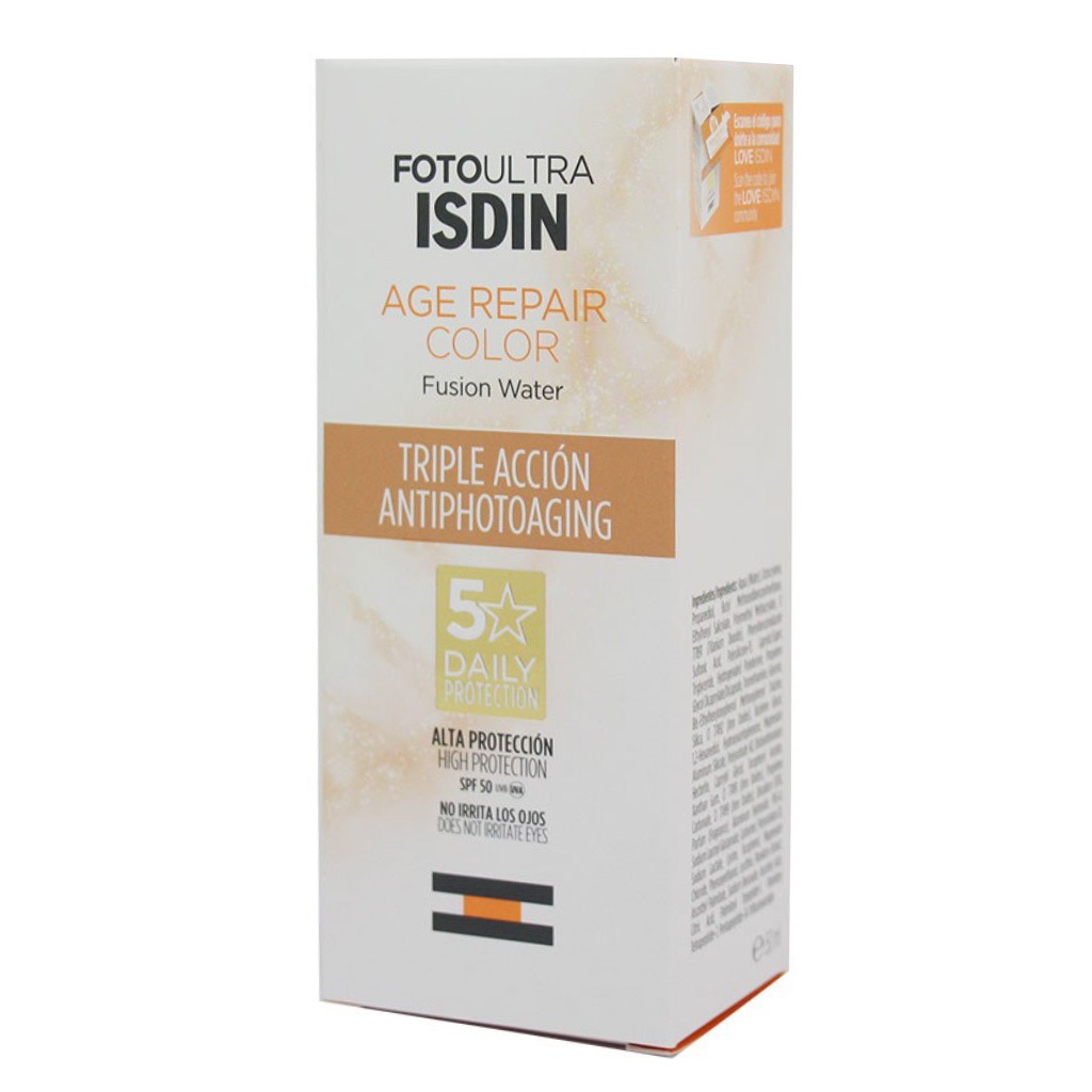 Isdin FotoUltra Age Repair Color SPF50 Fusion Water 50 mL