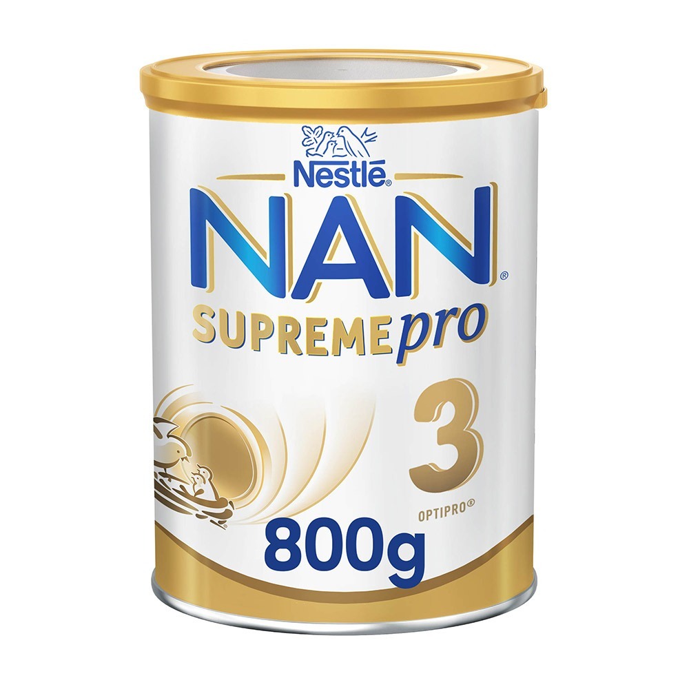 Nestle NAN Supreme Pro Stage 3 Toddlers Milk Formula For 1 To 3 Years 800g