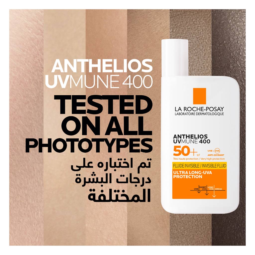 La Roche-Posay Anthelios UVMune 400 Invisible SPF50+ Sunscreen 50ml
