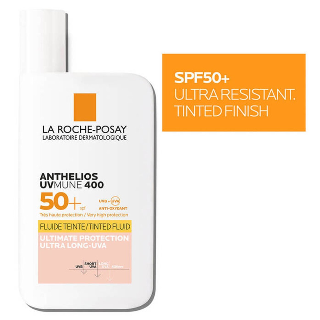 La Roche-Posay Anthelios UVMune 400 Invisible Tinted SPF50+ Sunscreen 50ml