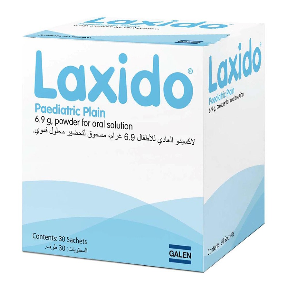 Laxido Paediatric Plain Powder For Oral Solution 6.9 g 30's