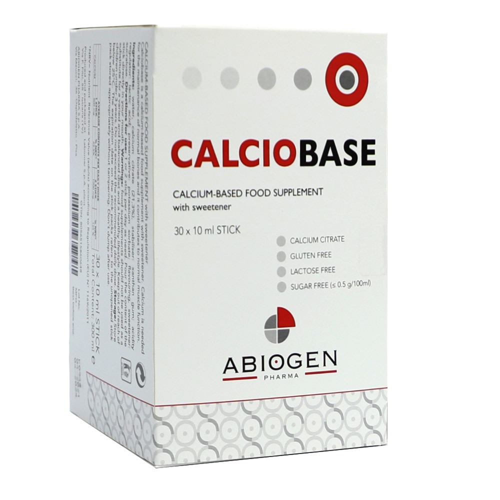 Calciobase Oral Solution Cherry 10 mL 30's