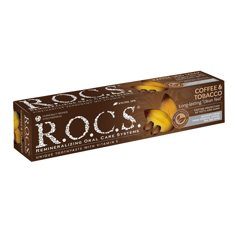 R.O.C.S. Coffee & Tobacco Toothpaste 60 mL