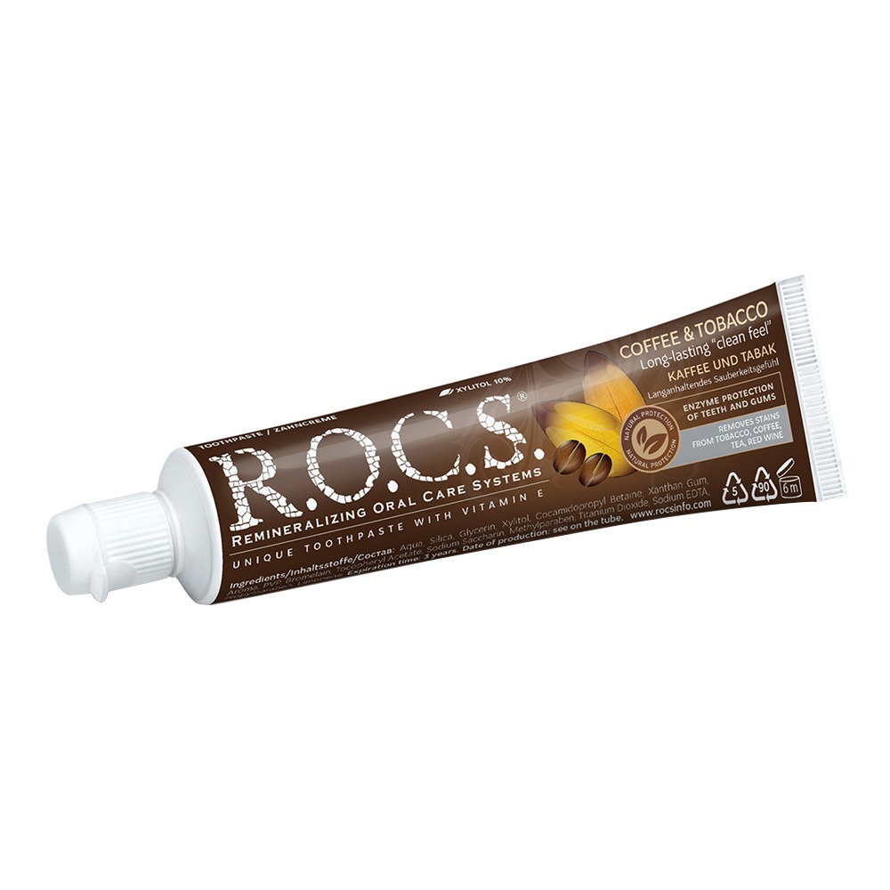 R.O.C.S. Coffee & Tobacco Toothpaste 60 mL