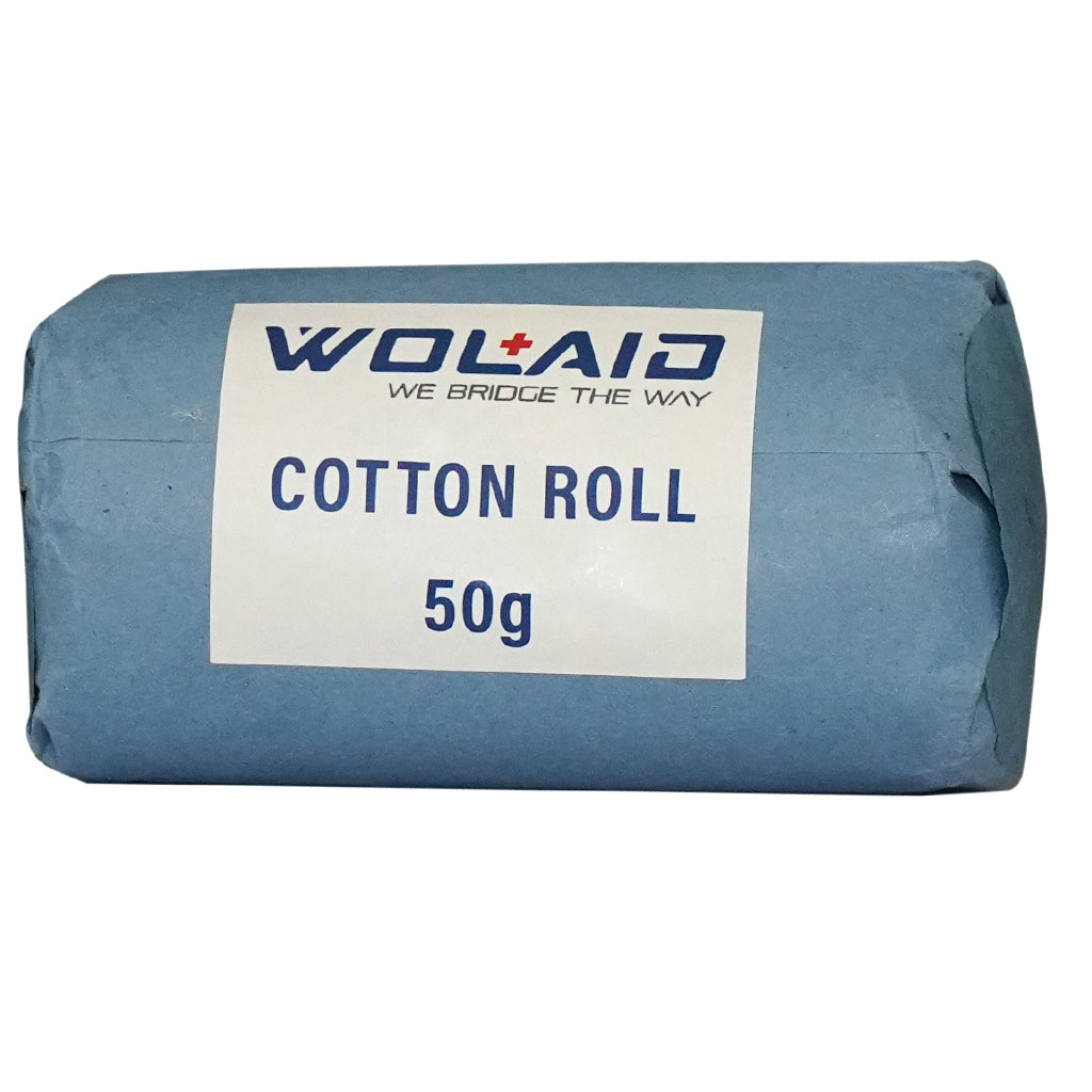 Wolaid Absorbent Cotton Roll 50g, Pack of 1’s