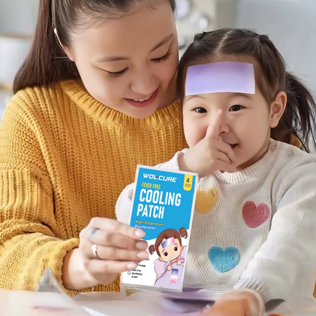 Wolcure Fever Free Cooling Patch, Pack of 4’s 